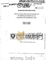 EFFECT OF NEAR-ZERO SPIN ON INSTABILITY OF CONTROLLED PROJECTILES IN ASCENDING OR DESCENDING FLIGHT PDF电子版封面 CHARLES H.MURPHY JAMES W.BRAD