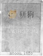 REPORT DOCUMENTATION PAGE  AD-A083770     PDF电子版封面    M.B.FRANKEL 