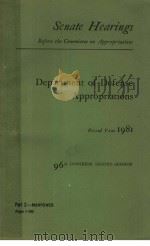 DEPARTMENT OF DEFENSE APPROPRIATIONS FOR FISCAL YEAR 1981 PART 2（ PDF版）