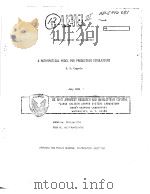 A MATHEMATICAL MODEL FOR PRODUCTION SIMULATIONS PDF电子版封面
