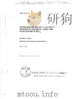 DETONATIONS AND MOLECULAR ELECTRONIC STRUCTURE OF EXPLOSIVES:THEORY AND ITS APPLICATION TO PDF电子版封面