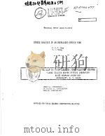 STRESS ANALYSIS OF AN OVERLOADED BREECH RING PDF电子版封面