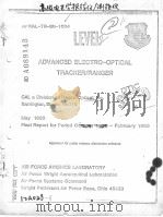 ADVANCED ELECTRO-OPTICAL TRACKER RANGER（ PDF版）