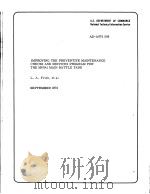 IMPROVING THE PREVENTIVE MAINTENANCE CHECKS AND SERVICES PROGRAM FOR THE M60A1 MAIN BATTLE TANK PDF电子版封面 L.A.FRICK