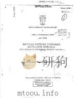 SWEDISH DEFENCE RESEARCH ABSTRACTS 1979/80-2     PDF电子版封面     