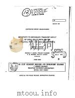 SENSITIVITY TO SECONDARY FRAGMENT IMPACT OF SHELL FILLED WITH MOLTEN PDF电子版封面 EDMUND J.SWIDER