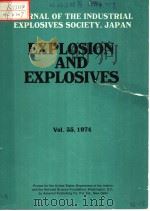 EXPLOSION AND EXPLOSIVES PDF电子版封面