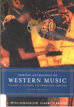 NORTON ANTHOLOGY OF WESTERN MUSIC VOLUME 2 PDF电子版封面 0393925625