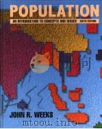 POPULATION  AN INTRODUCTION TO CONCEPTS AND ISSUES  SIXTH EDITION（1996 PDF版）