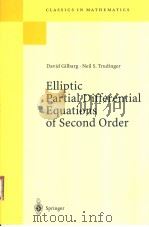 ELLIPITIC PARTIAL DIFFERENTIAL EQUATIONS OF SECOND ORDER PDF电子版封面 3540411607