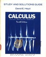 STUDY AND SOLUTIONS GUIDE FOR CALCULUS  FOURTH EDITION（1990 PDF版）