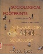 SOCIOLOGICAL FOOTPRINTS  LEONARD CARGAN  SEVENTH EDITION（1997 PDF版）
