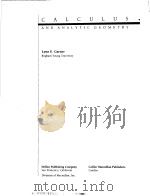 CALCULUS AND ANALYTIC GEOMETRY（1988 PDF版）