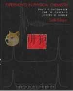 EXPERIMENTS IN PHYSICAL CHEMISTRY SIXTH EDITION 1996 PDF电子版封面 0070570744