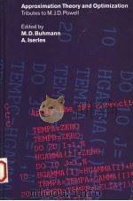 APPROXIMATION THEORY AND OPTIMIZATION（1997 PDF版）