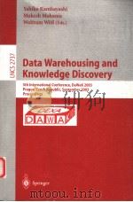 DATA WAREHOUSING AND KNOWLEDGE DISCOVERY 1998 PDF电子版封面 354040807X