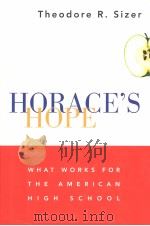 HORACE'S HOPE:WHAT WORKS FOR THE AMERICAN HIGH SCHOOL（1996 PDF版）