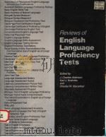 REVIEWS OF ENGLISH LANGUAGE PROFICIENCY TESTS 1987 PDF电子版封面 0939791315