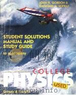 STUDENT SOLUTIONS MANUAL AND STUDY GUIDE TO ACCOMPANY COLLEGE FOURTH EDITON 1995 PDF电子版封面 0030035643 JOHN R.GORDON RAYMOND A.SERWA