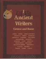 ANCIENT WRITERS:GREECE AND ROME  VOLUME 1（1982年 PDF版）