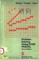 PROBLEM SOLVING USING UCSD PASCAL SECOND EDITION 1977 PDF电子版封面 0387908226