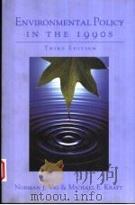 ENVIRONMENTAL POLICY IN THE 1990S THIRD EDITION 1997 PDF电子版封面