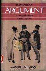 ELEMENTS OF ARGUMENT  A TEXT AND READER  FOURTH EDITION（1994年 PDF版）