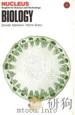 NUCLEUS ENGLISH FOR SCIENCE AND TECHNOLOGY BIOLOGY PDF电子版封面 0582513022