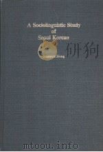 A SOCIOLINGUISTIC STUDY OF SEOUL KOREAN 1991 PDF电子版封面 YUNSOOK HONG