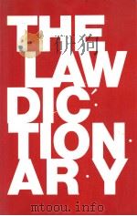 THE LAW DICTIONARY 1986 PDF电子版封面 0684183854