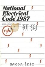 NATIONAL ELECTRICAL CODE 1987 PDF电子版封面