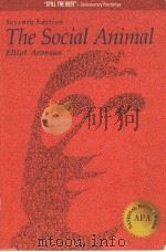 THE SOCIAL ANIMAL SEVENTH EDITION PDF电子版封面 0716726181