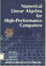 NUMERICAL LINEAR ALGEBRA HIGH-PERFORMANCE COMPUTERS 1998 PDF电子版封面 0898714281