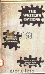 THE WRITER'S OPTIONS PDF电子版封面 DONALD A.DAIKER ANDREW KEREK