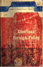 AMERICAN FOREIGN POLICY PDF电子版封面 ROBERT A.DIVINE