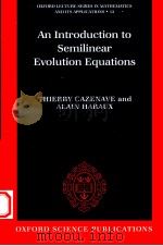 AN INTRODUCTION TO SEMILINEAR EVLUTION EQUATIONS（1998 PDF版）