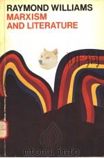 MARXISM AND LITERATURE（1978年 PDF版）
