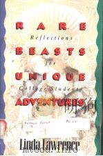 RARE BEASTS UNIQUE ADVENTURES 1991 PDF电子版封面 031053271X