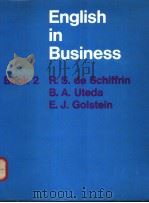 ENGLISH IN BUSINESS BOOK 2 PDF电子版封面