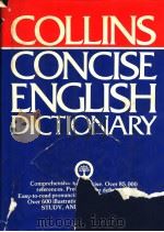 COLLINS CONCISE DICTIONARY OF THE ENGLISH LANGUAGE 1975 PDF电子版封面 0004330471