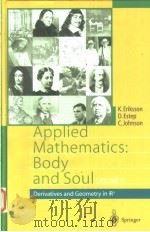 APPLIED MATHEMATICS:BODY AND SOUL VOLUME 1 1965 PDF电子版封面 354000890X