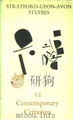 STRATFORD-UPON-AVON STUDIES 12  CONTEMPORARY CRITICISM（1975年 PDF版）