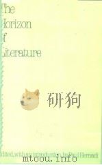 HORIZON OF LITERATURE 1982 PDF电子版封面 0803272154 PAUL HERNADI