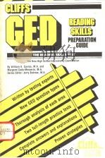 CLIFFS GED READING SKILLS TEST PREPARATION GUIDE 1981 PDF电子版封面 0822020149