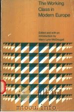 THE WORKING CLASS IN MODERN EUROPE（1975 PDF版）