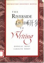 THE RIVERSIDE GUIDE TO WRITING（1991 PDF版）