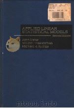 APPLIED LINEAR STATISTICAL MODELS  SECOND EDITION（1985 PDF版）