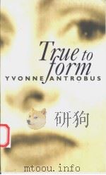 TRUE TO FORM（1998年 PDF版）