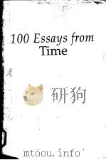 100 ESSAYS FROM TIME 1992 PDF电子版封面 0205135943 DON KNEFEL