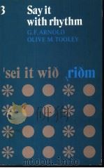 SAY IT WITH RHYTHM 3 1972 PDF电子版封面 0582523257